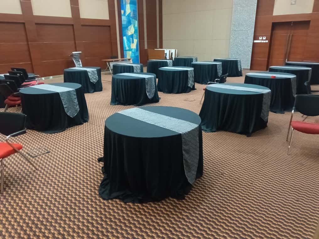 Sewa Meja Bulat Support Event