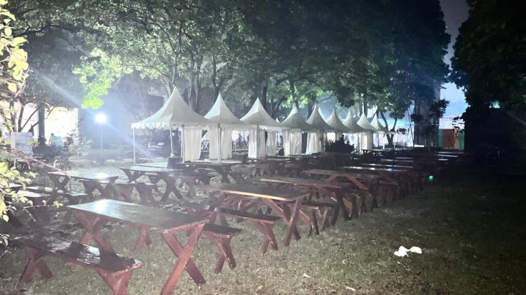 Sewa Meja Taman Event Daerah Tangerang