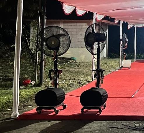 Sewa Misty Fan Support Event Depok