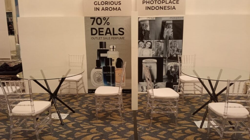 Sewa Meja Dealing Support Event Tangerang