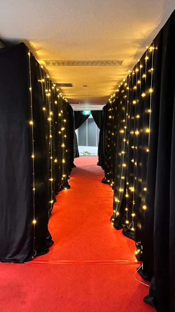 Sewa Tirai Hitam Starlight Event Bogor