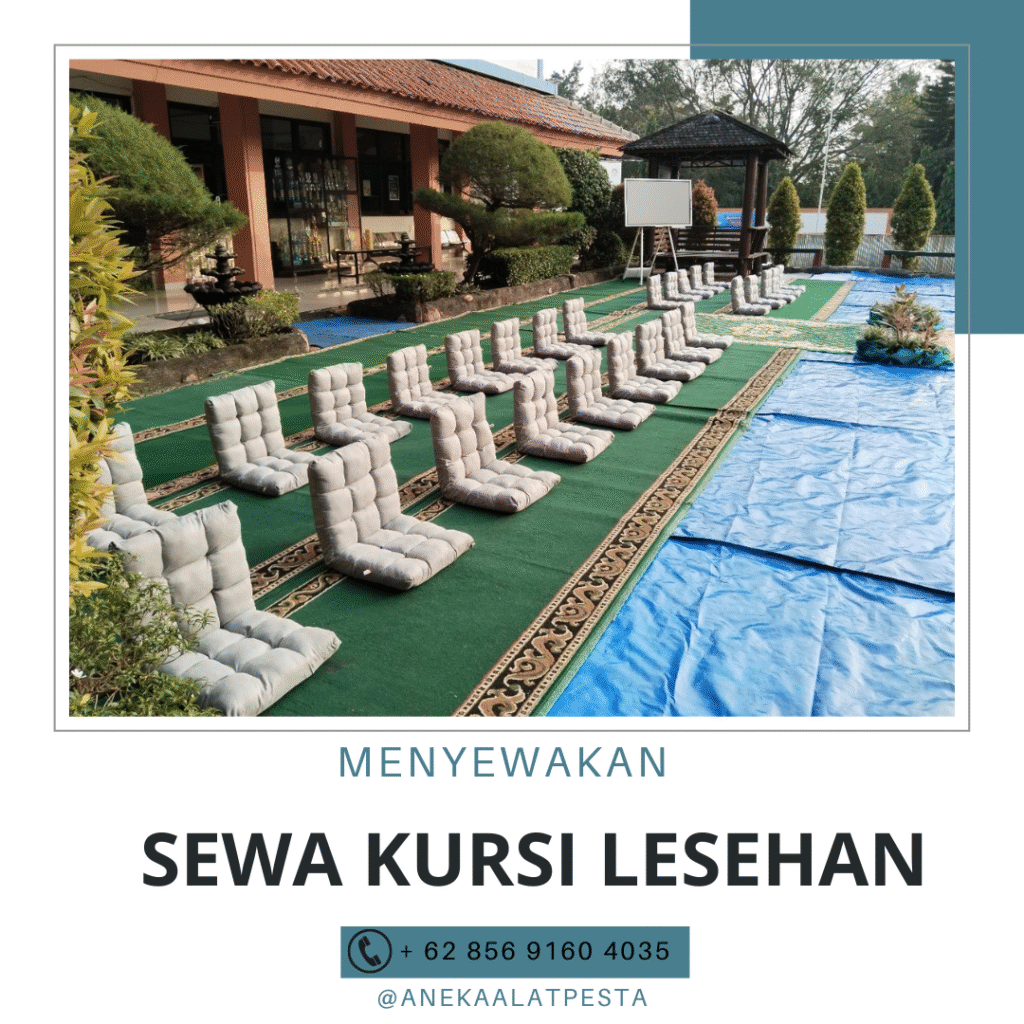 Sewa Kursi Lesehan Jakarta