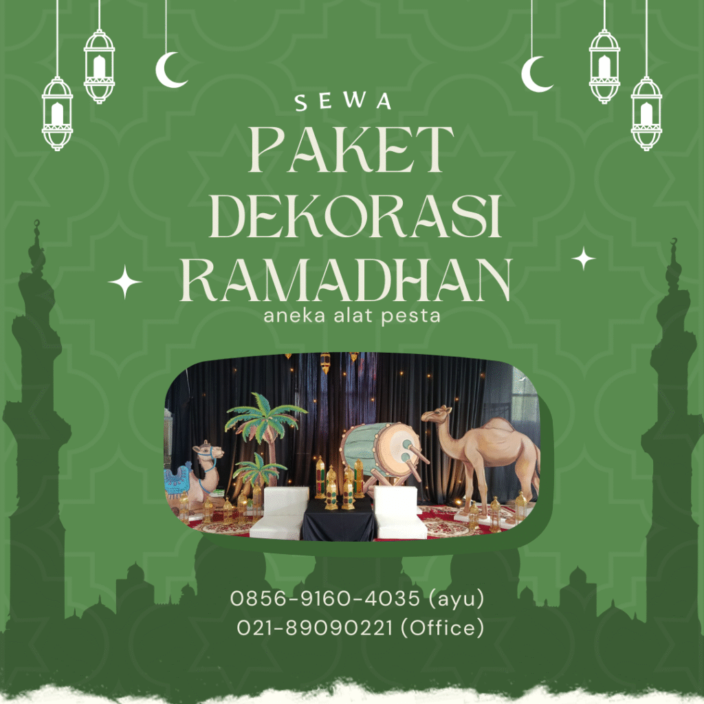 Sewa Paket Dekorasi Ramadhan