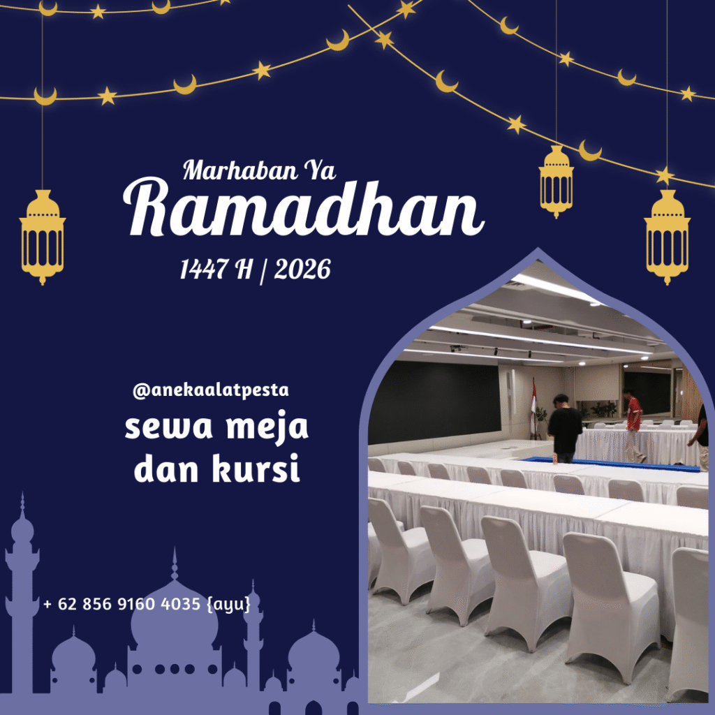 Sewa Aneka Meja dan Aneka Kursi