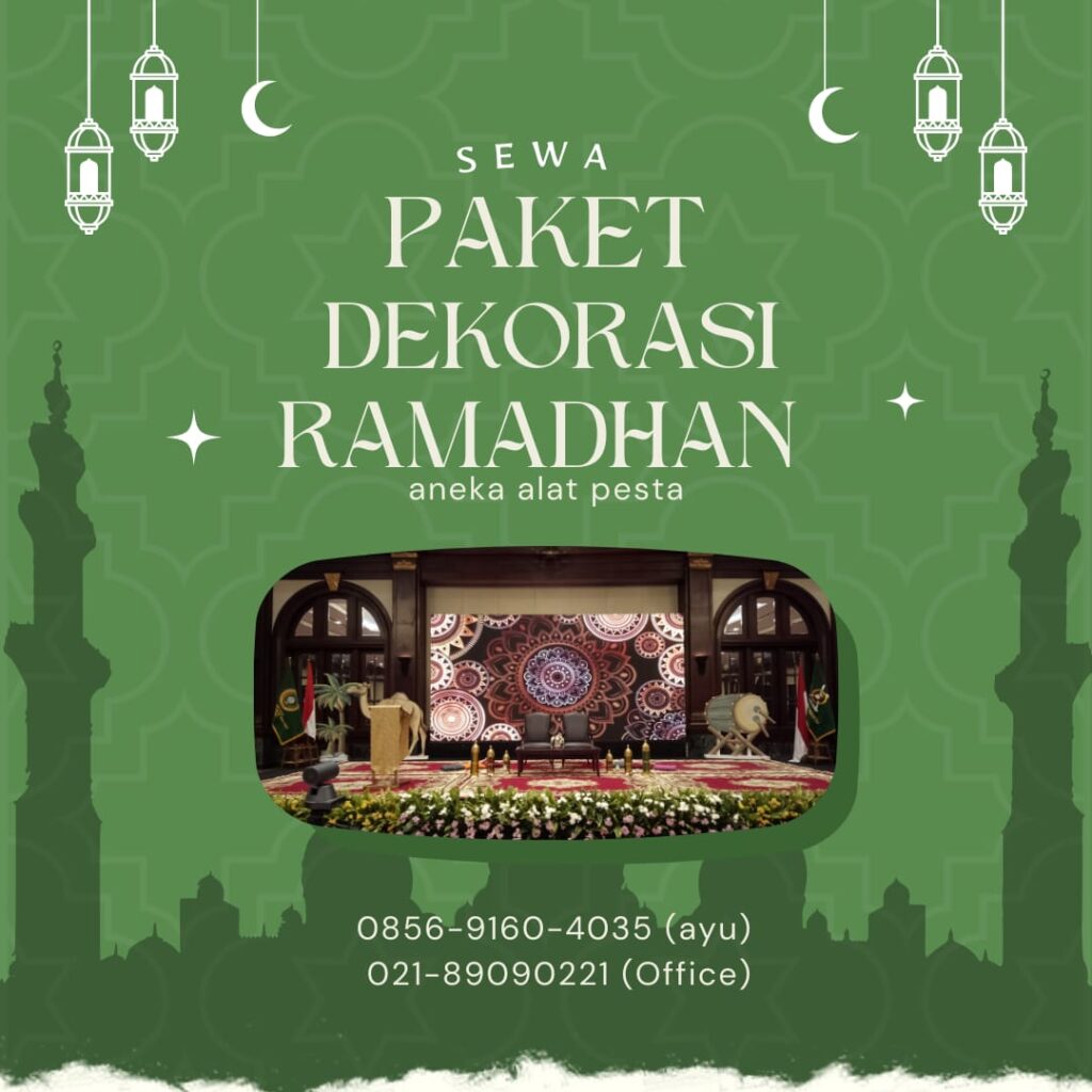 jasa sewa dekorasi ramadhan