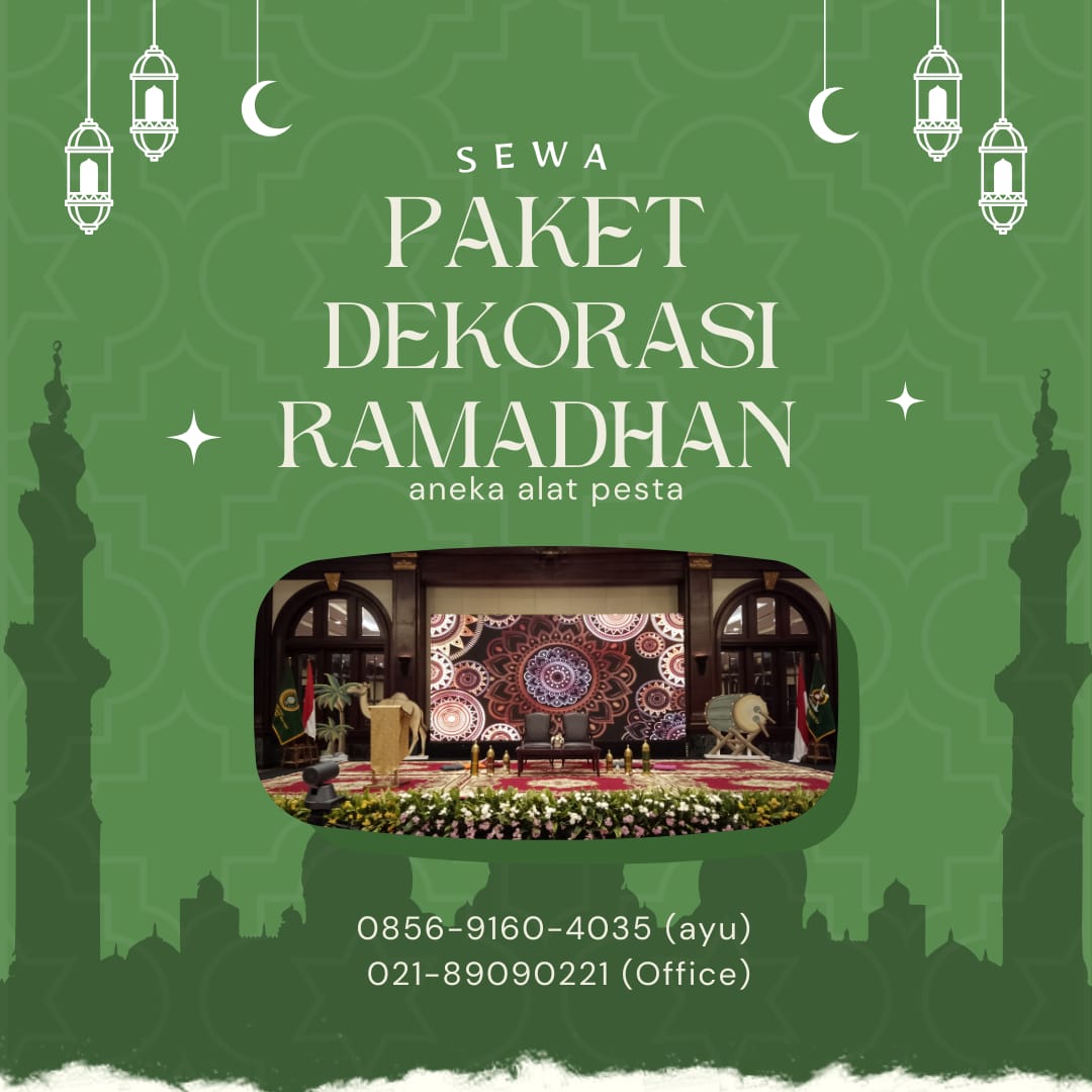 jasa sewa dekorasi ramadhan