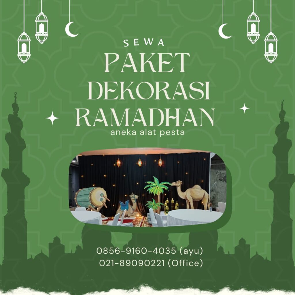 jasa sewa dekorasi ramadhan