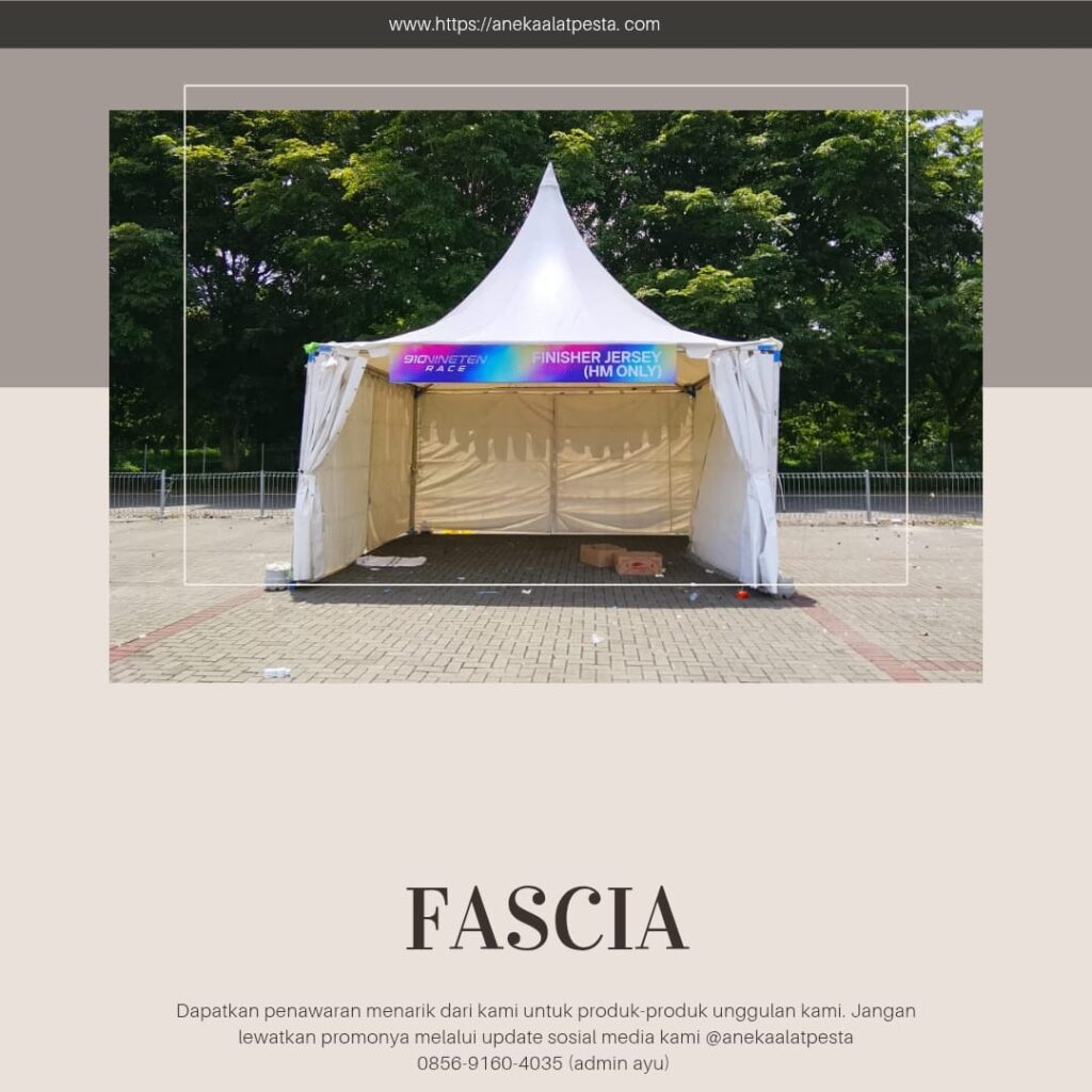 sewa fascia tenda jakarta
