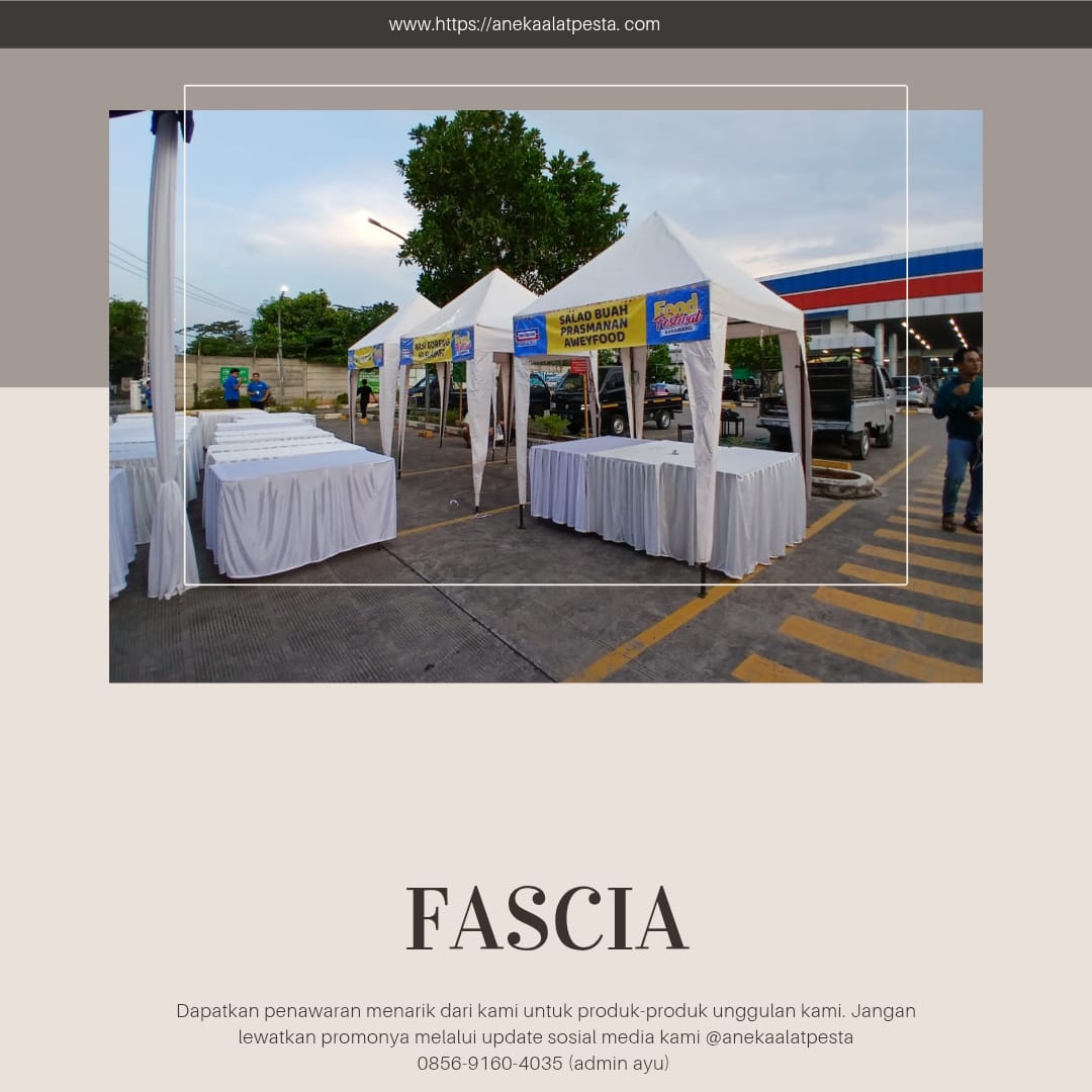 sewa fascia tenda jakarta