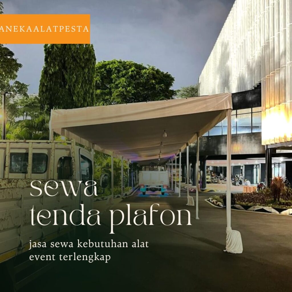 sewa tenda plafon jaksel