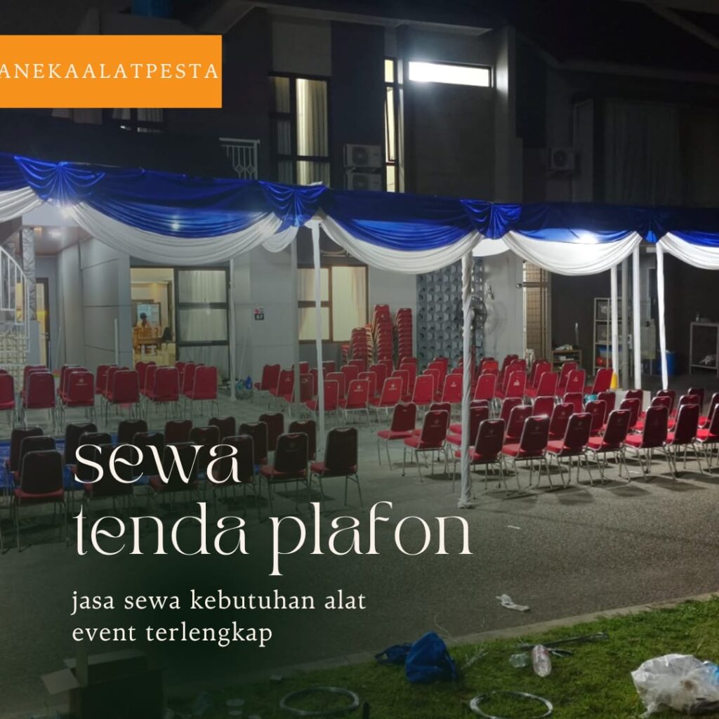 sewa tenda plafon jaksel