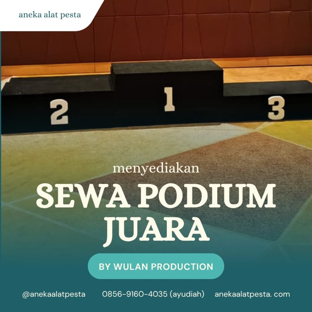 Sewa podium juara 123
