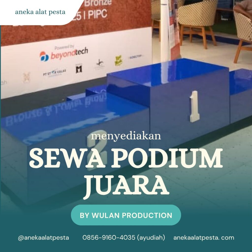 Sewa podium juara 123