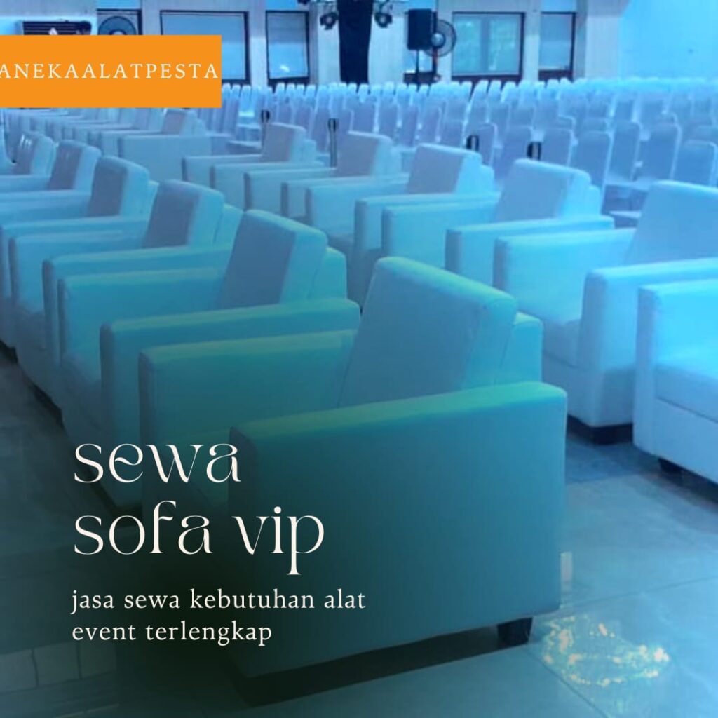 sewa sofa vip single