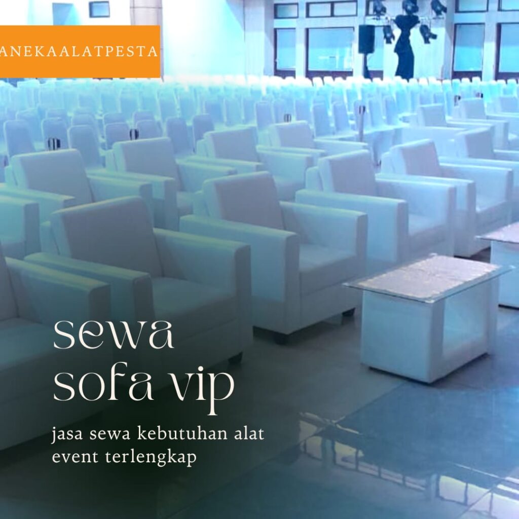 sewa sofa vip single