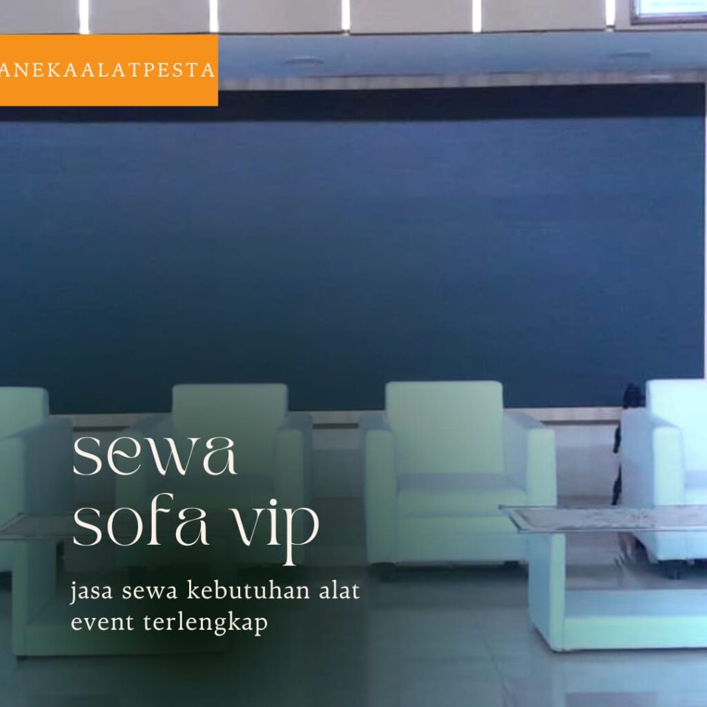 sewa sofa vip single