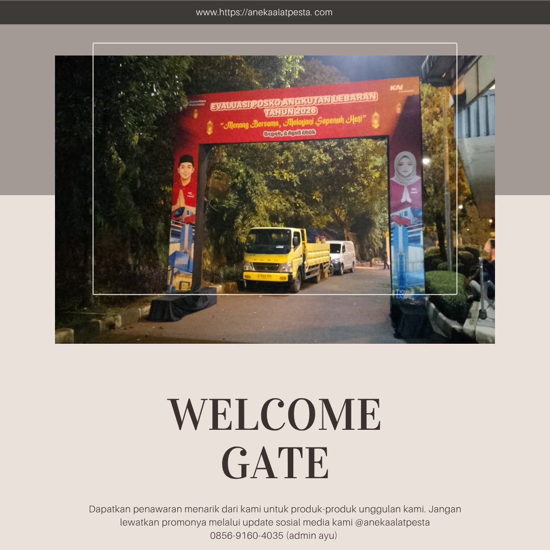 sewa welcome gate custom