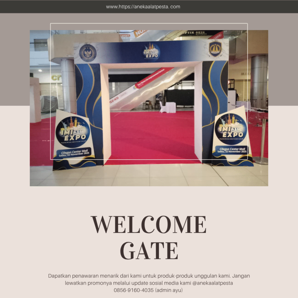 sewa welcome gate custom