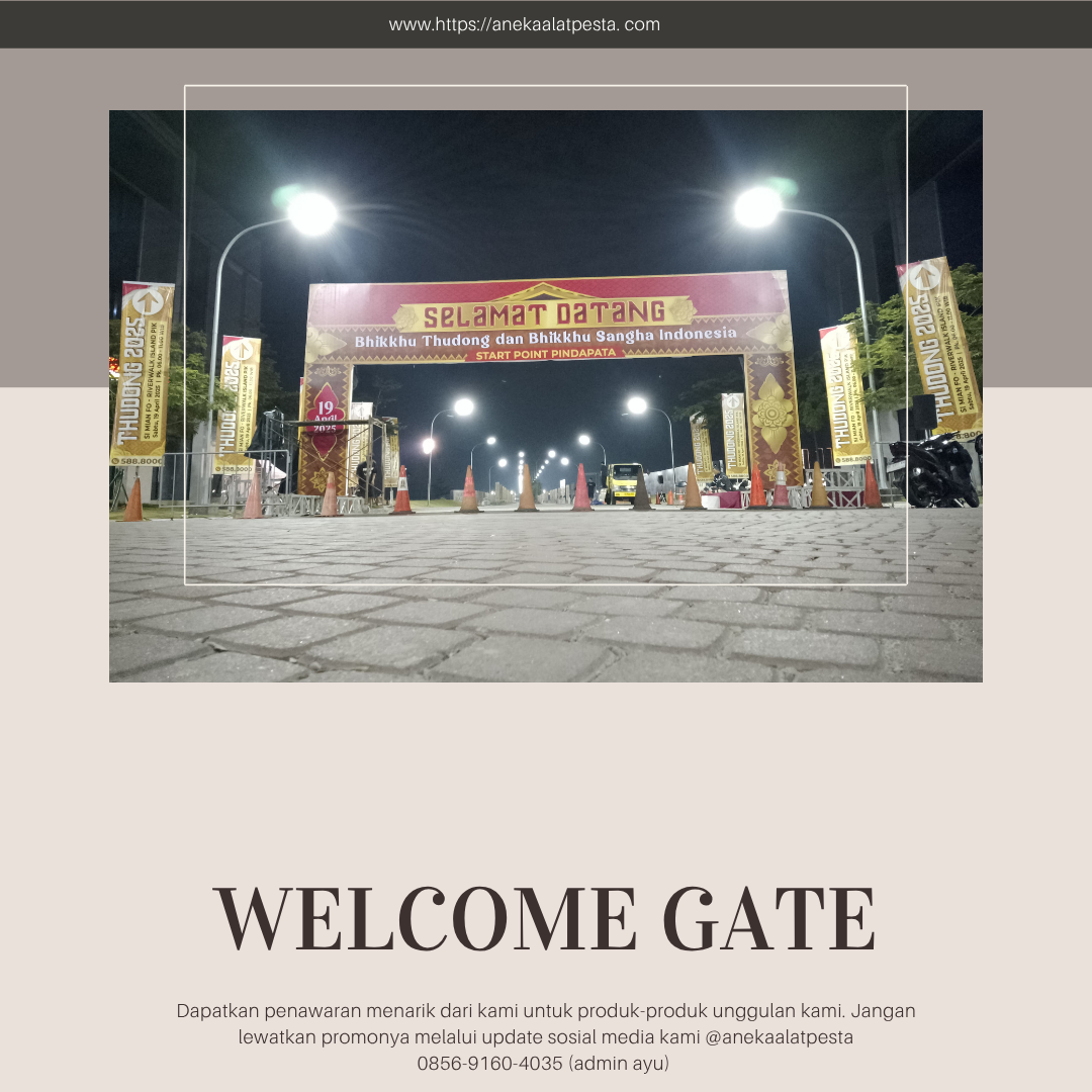 sewa welcome gate custom