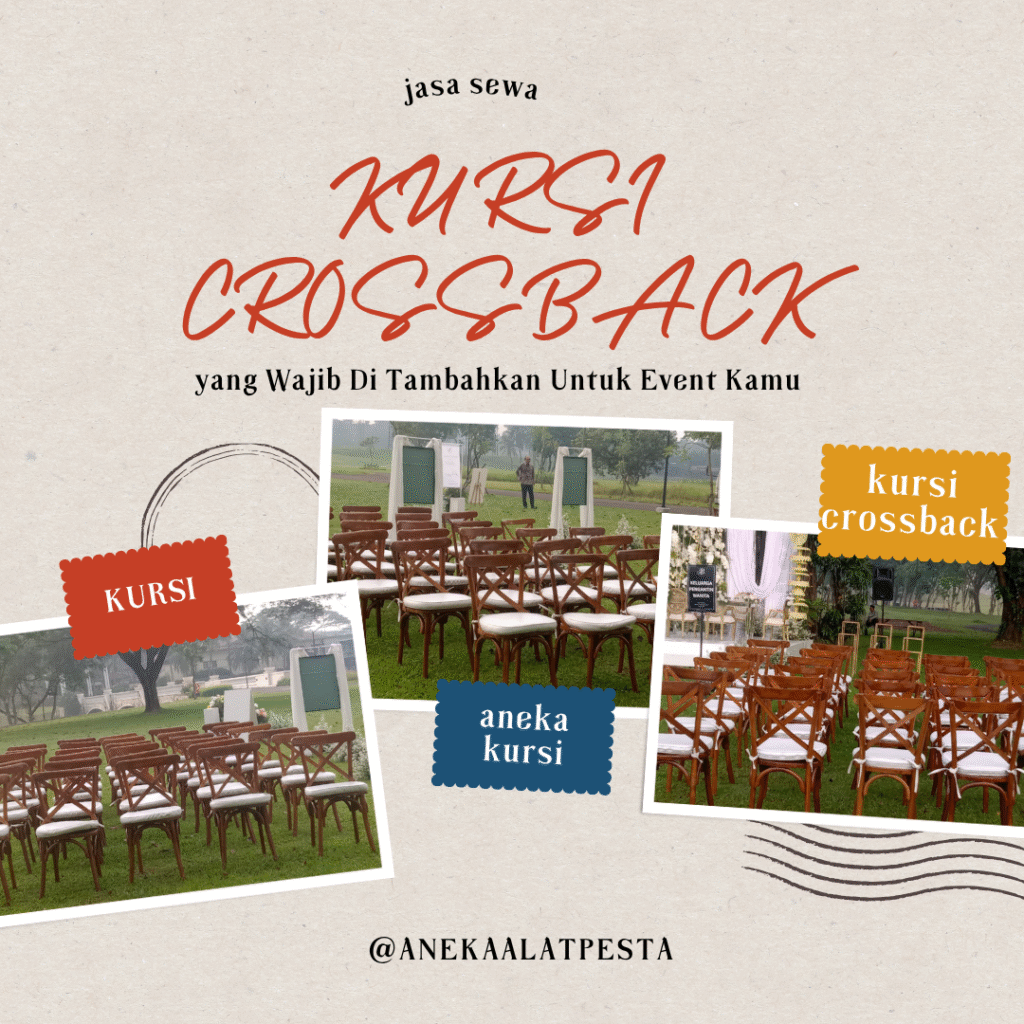 Sewa kursi crossback
