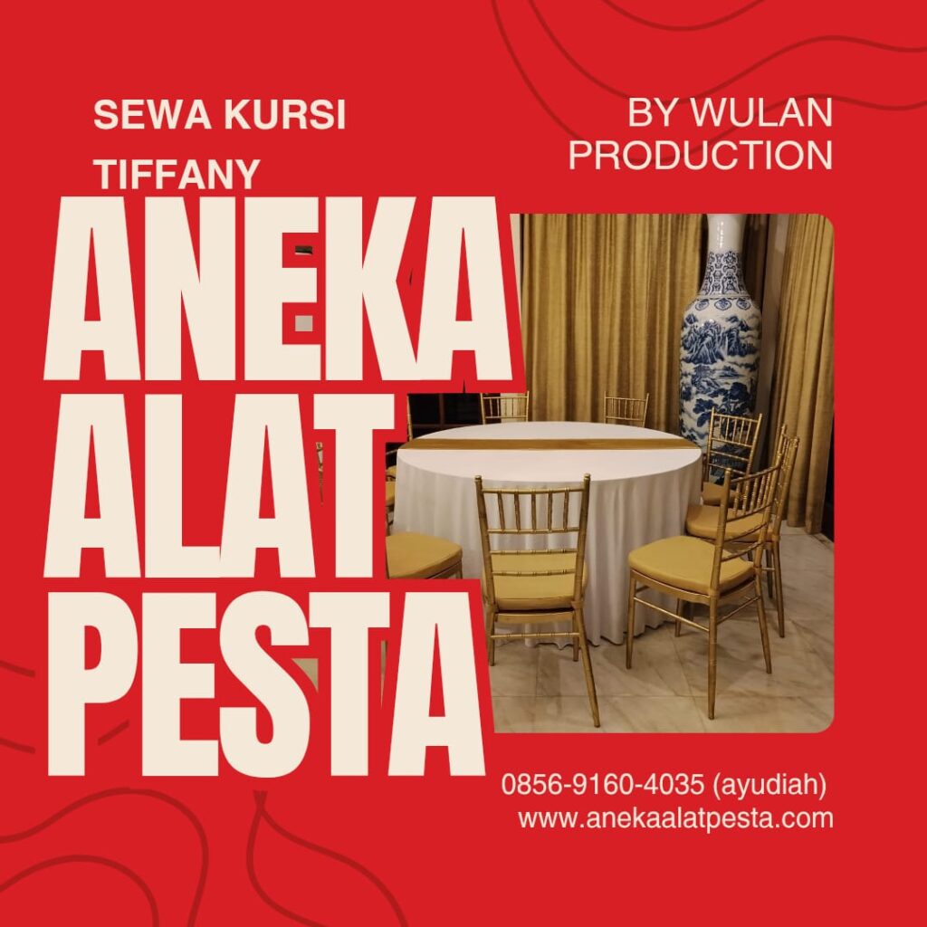 Jasa sewa kursi tiffany