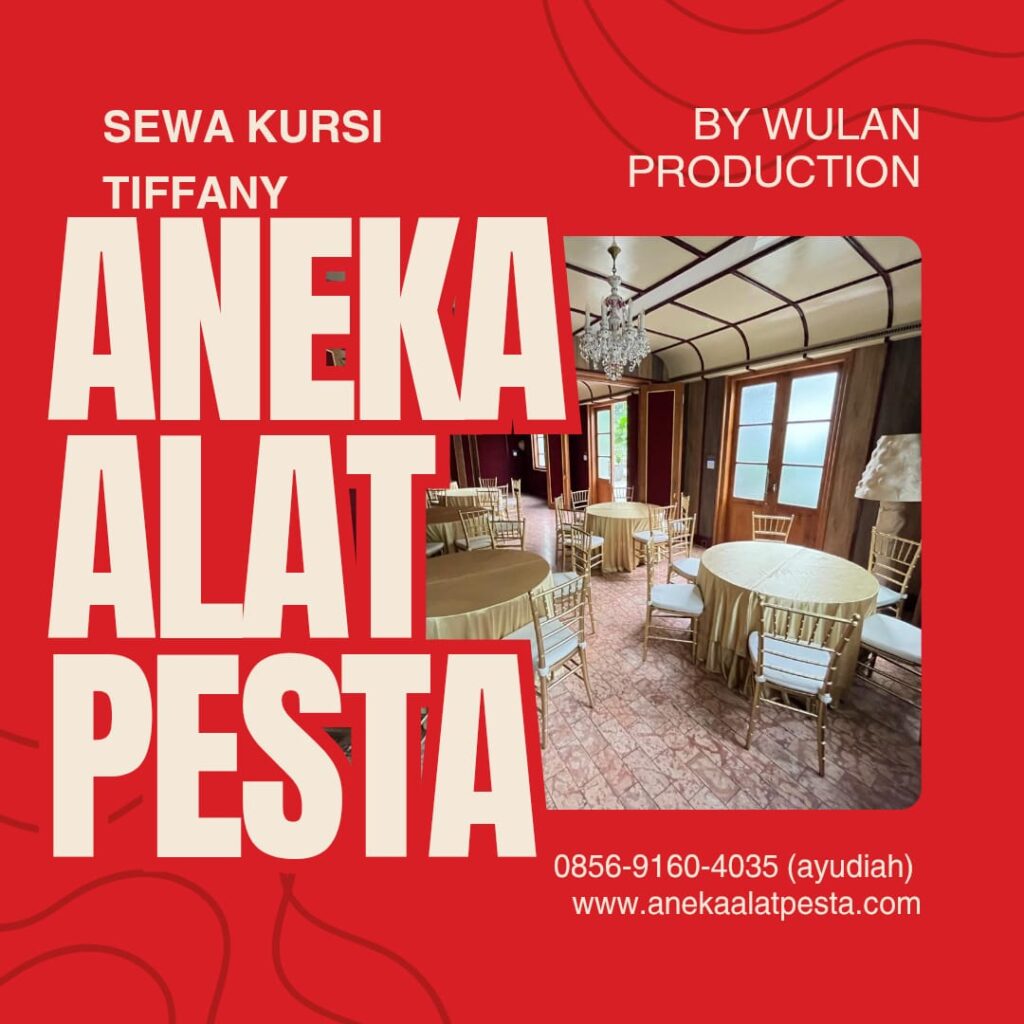Jasa sewa kursi tiffany