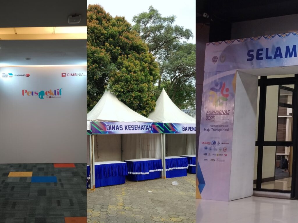 sewa aneka jenis backdrop