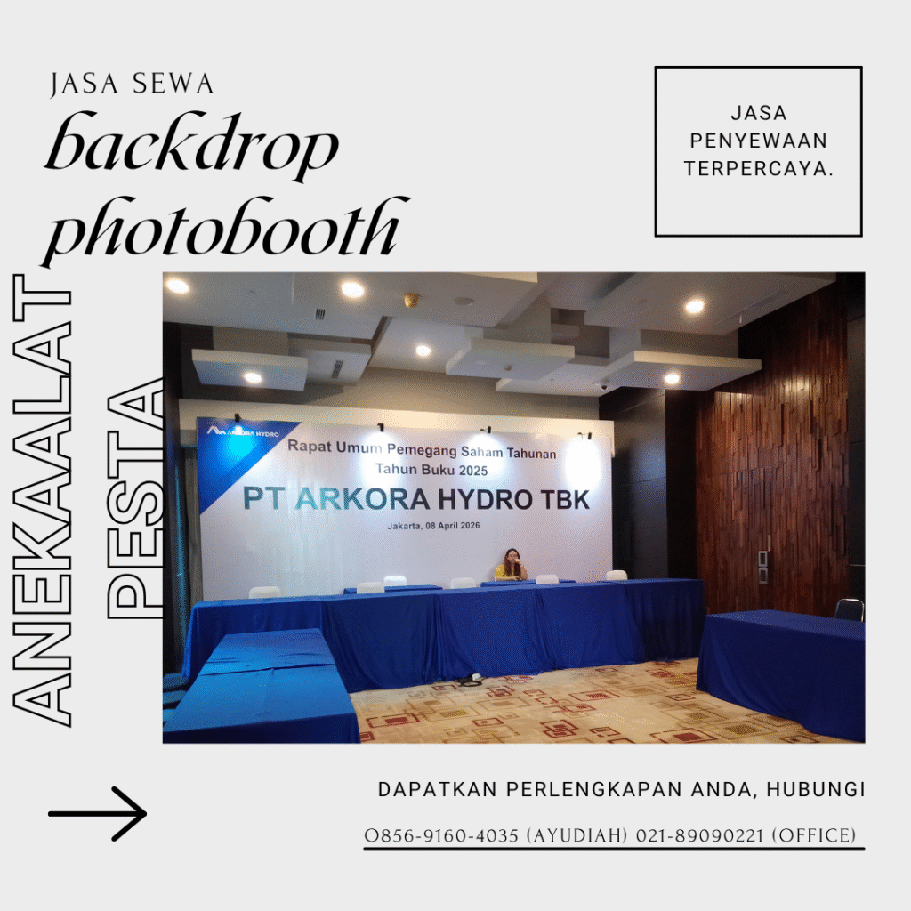 sewa backdrop photobooth