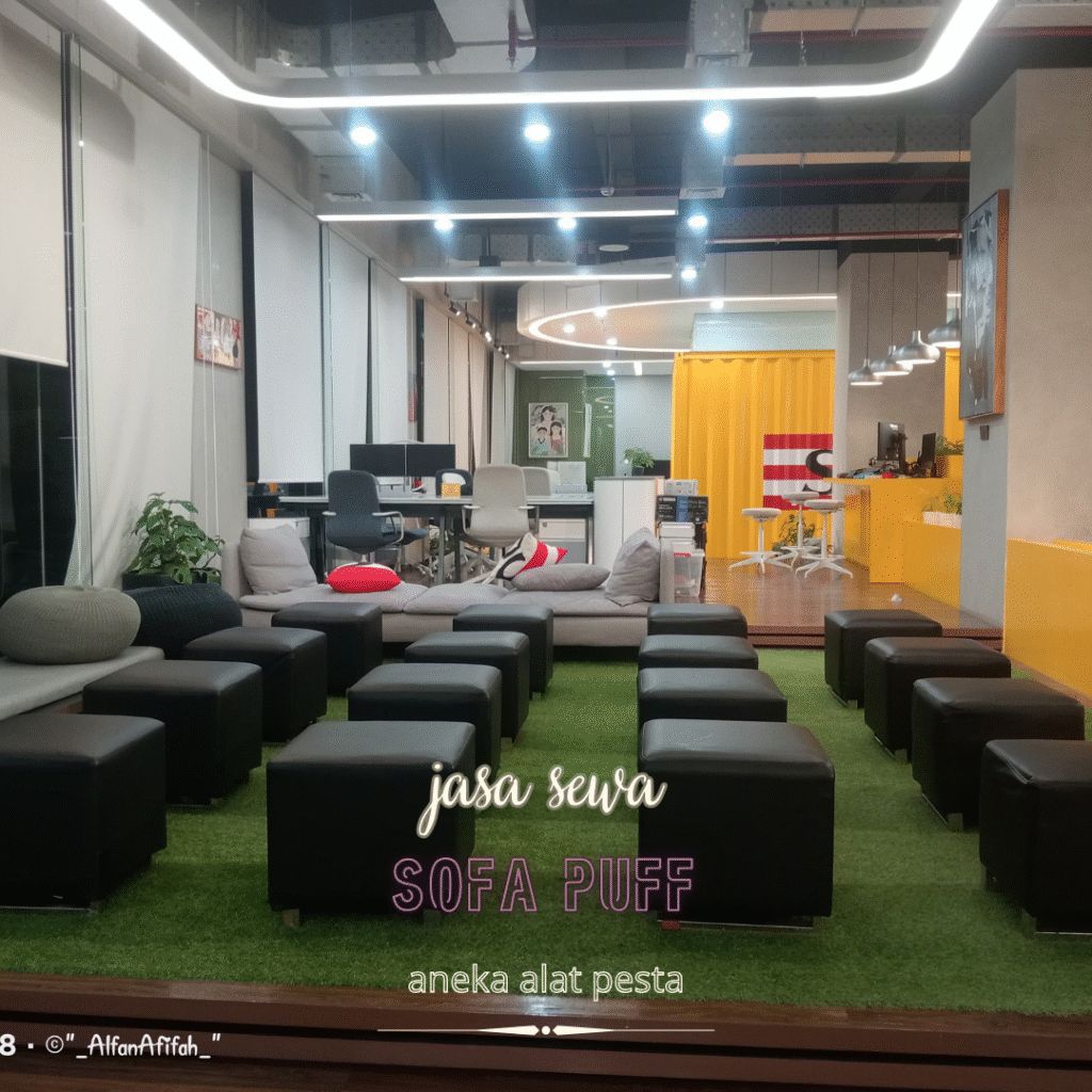 sewa sofa puff standar