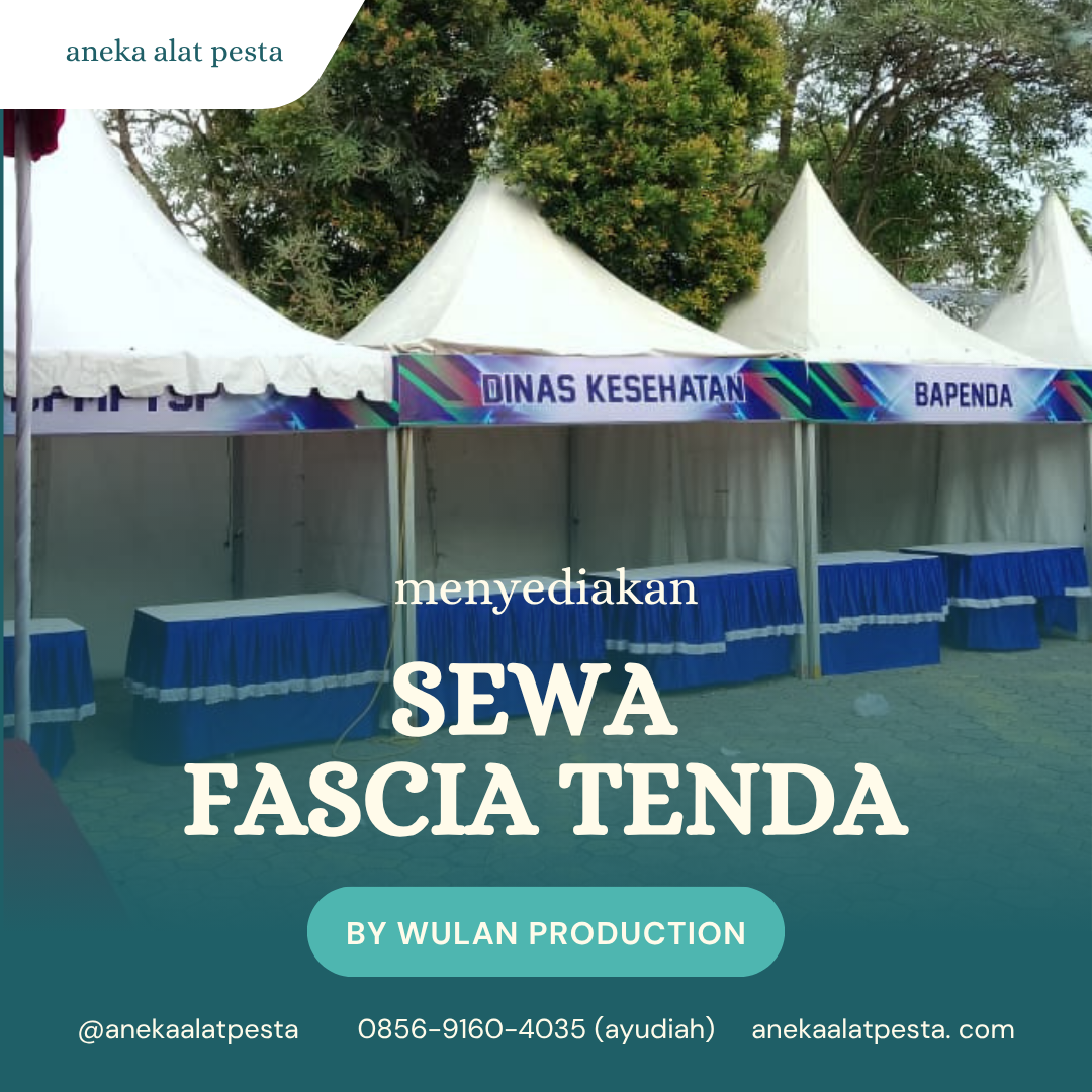 sewa fascia atap tenda