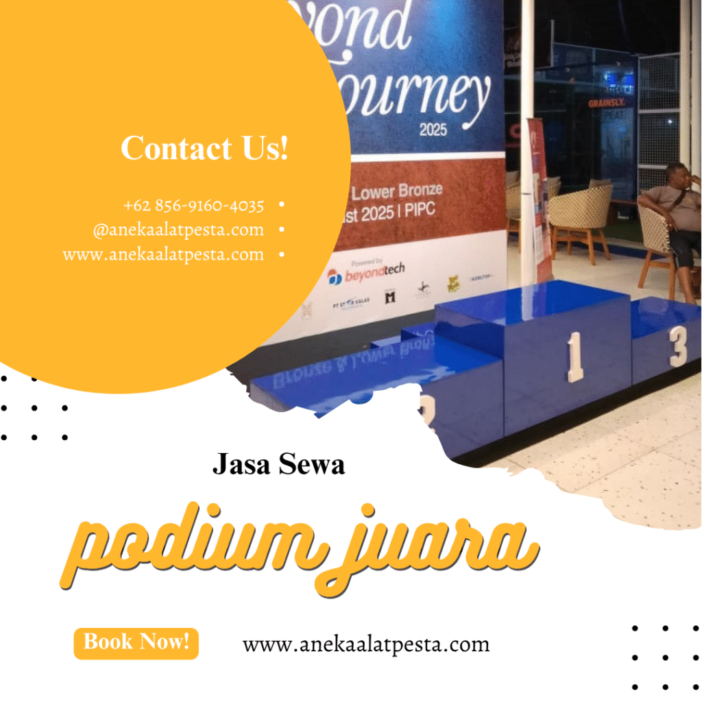 sewa podium juara 123