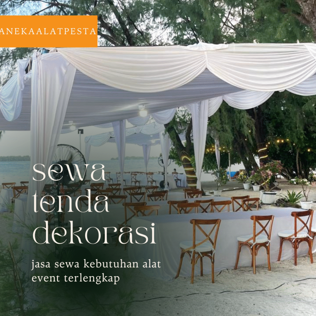 sewa tenda serut dekorasi