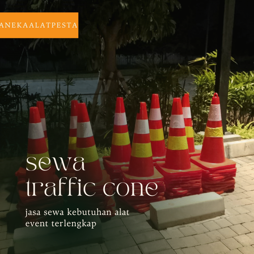 sewa traffic cone kerucut