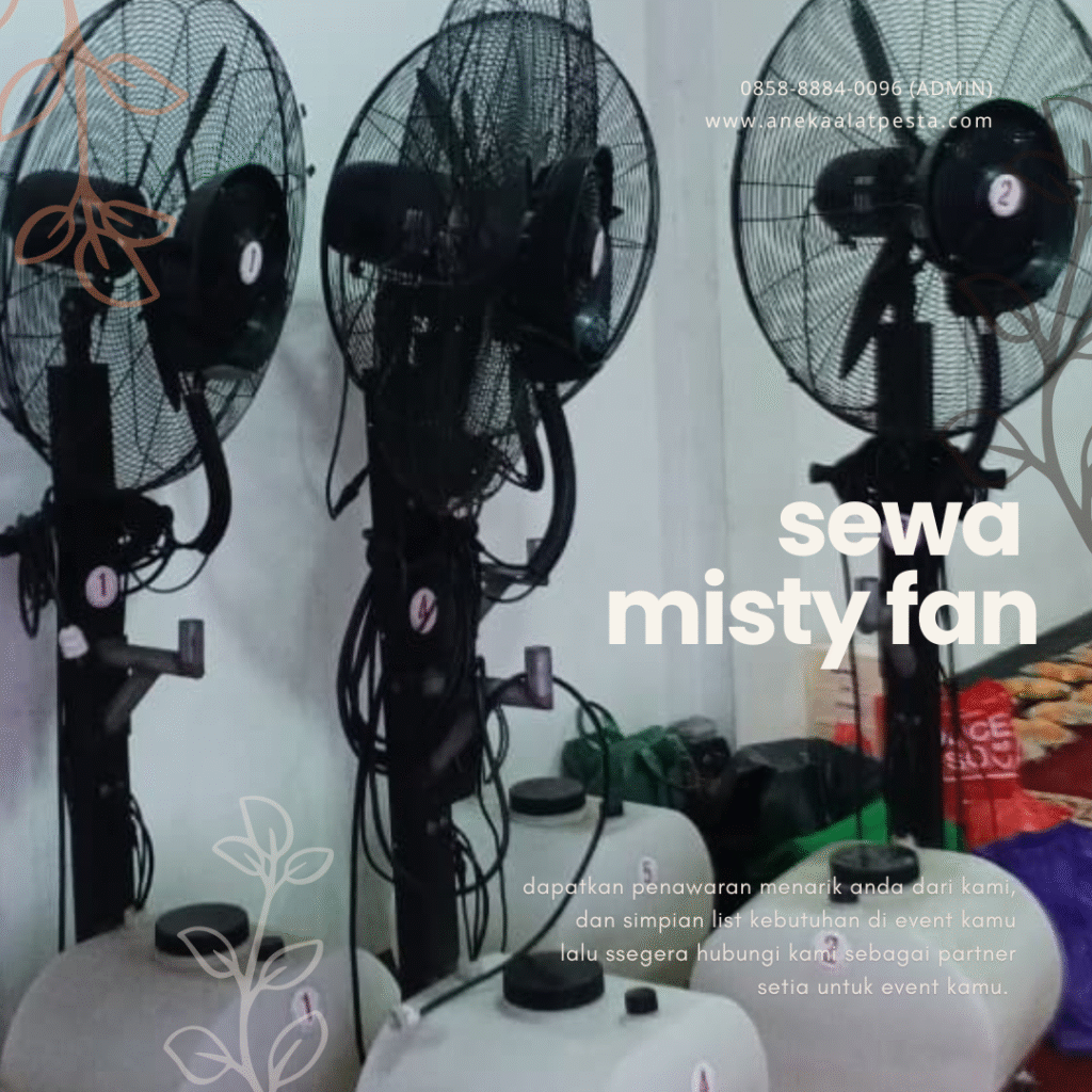sewa mistyfan bekasi