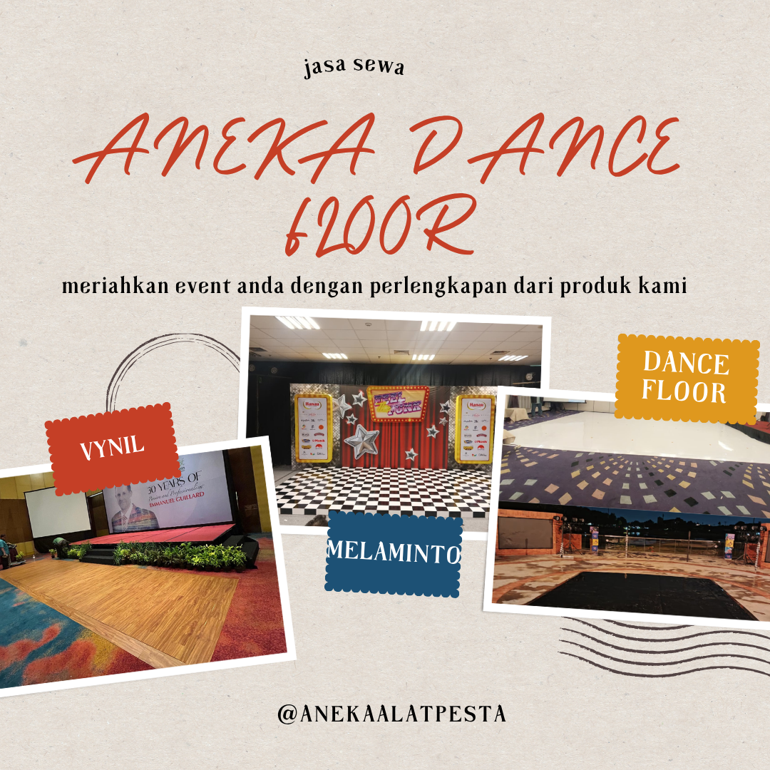 sewa aneka dance floor