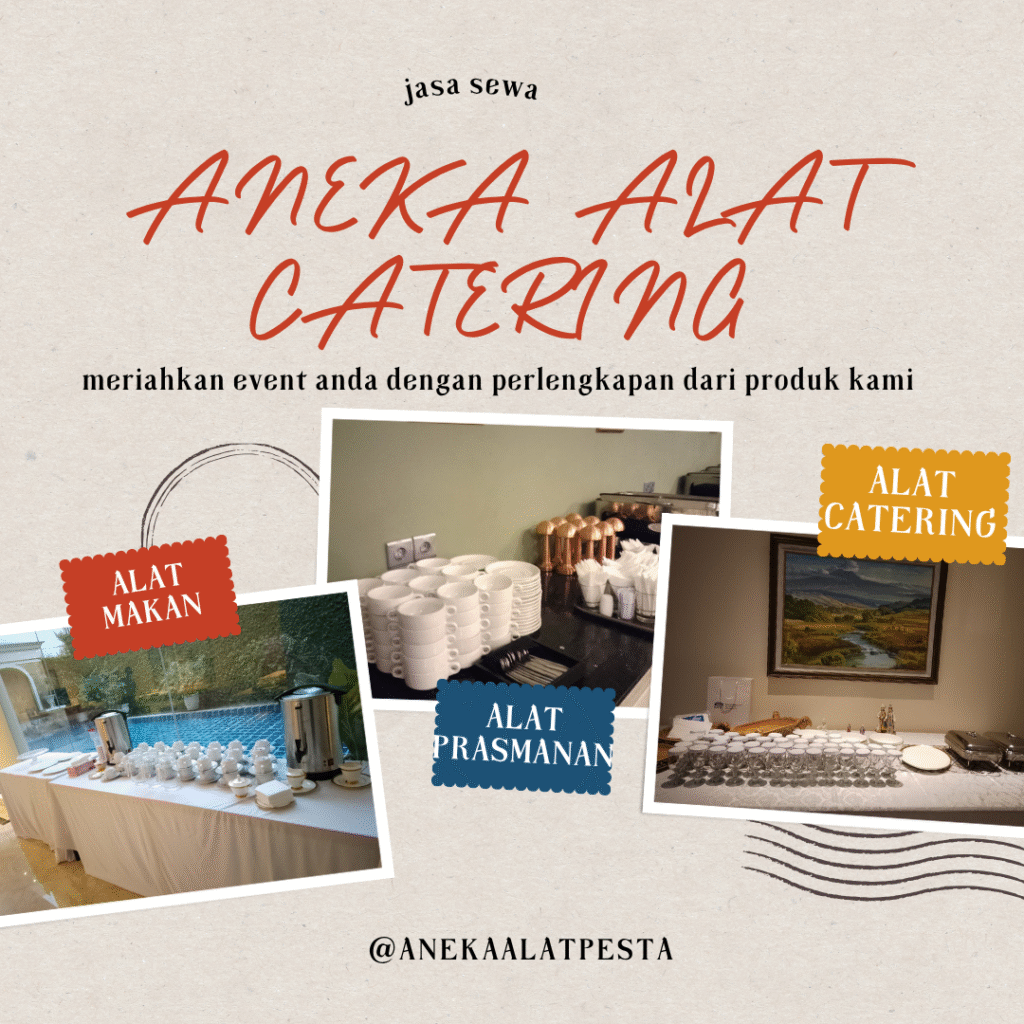 sewa aneka alat catering