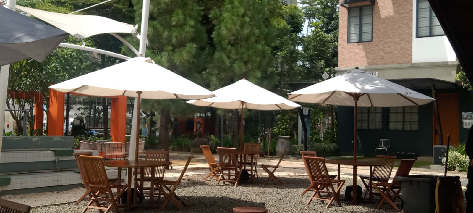 sewa tenda set parasol